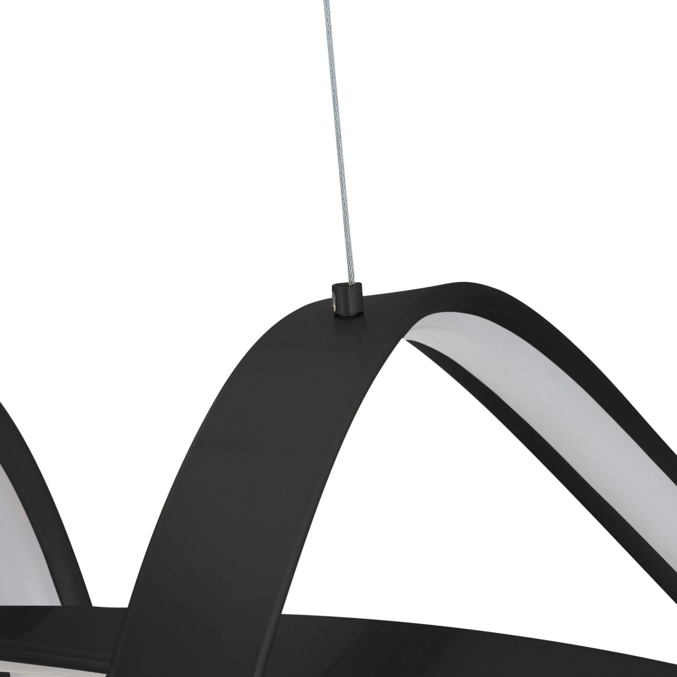 Bucharest LED Chandelier // Black - Image 3