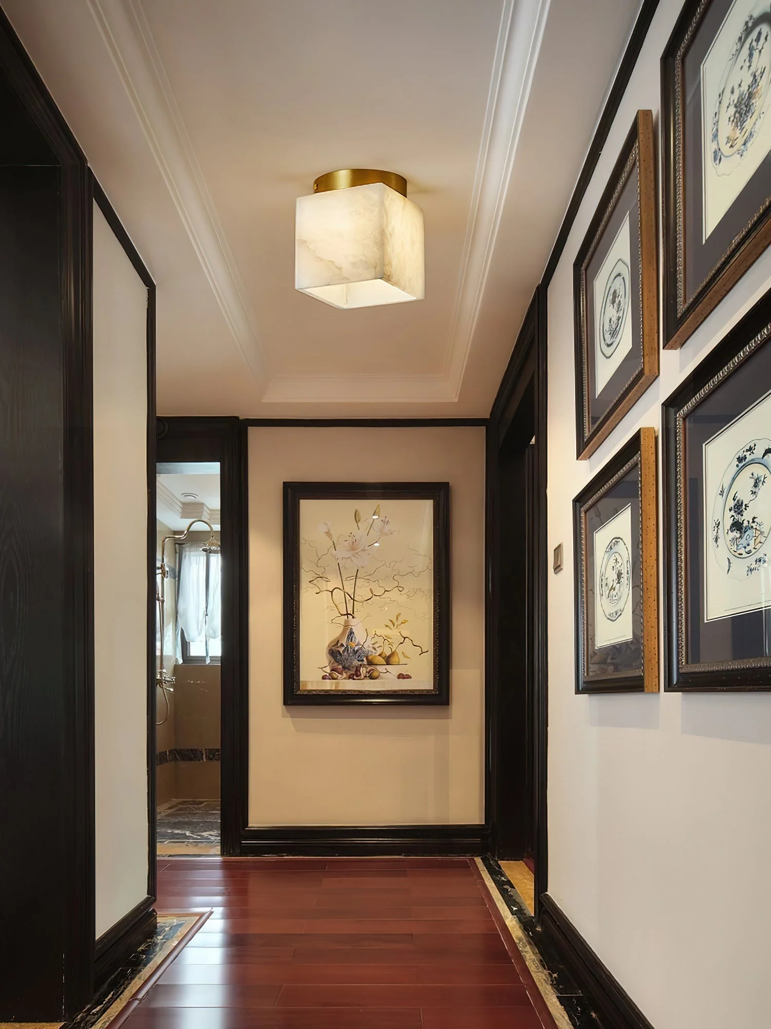 Budnick  Alabaster Ceiling Light - Image 14