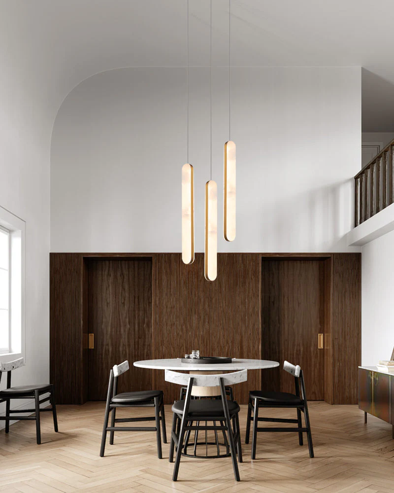 Cadiz LED Wide 2" Aged Brass/Black Indoor Mini Ceiling Pendant Lighting - Image 3