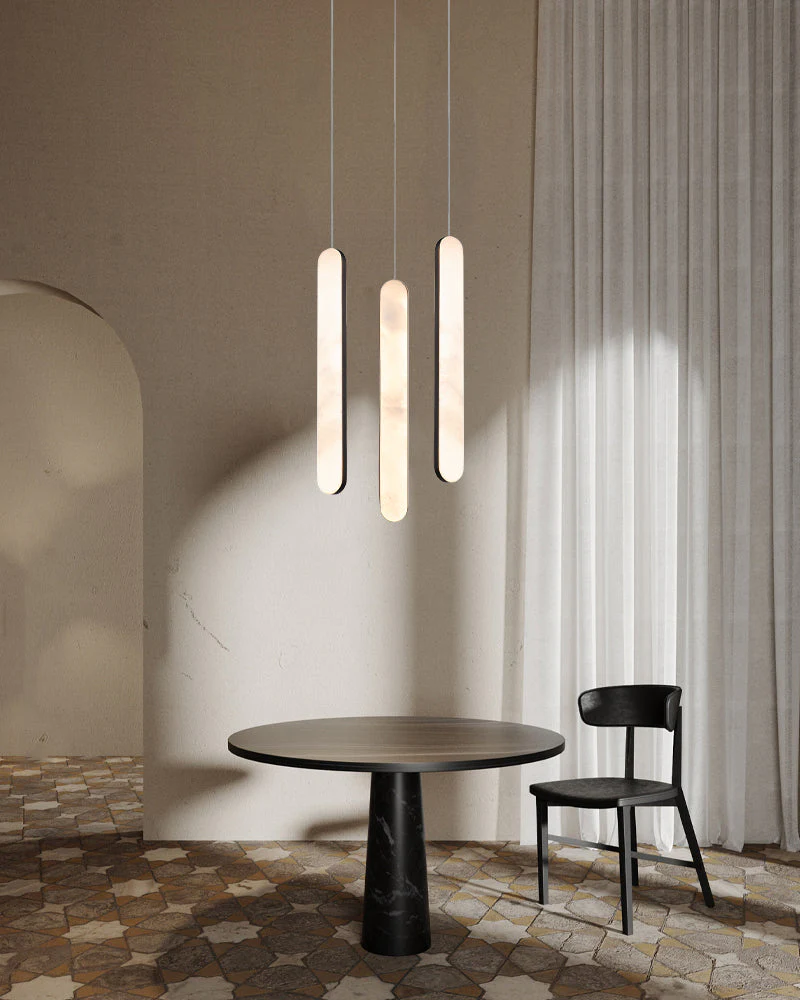 Cadiz LED Wide 2" Aged Brass/Black Indoor Mini Ceiling Pendant Lighting - Image 8