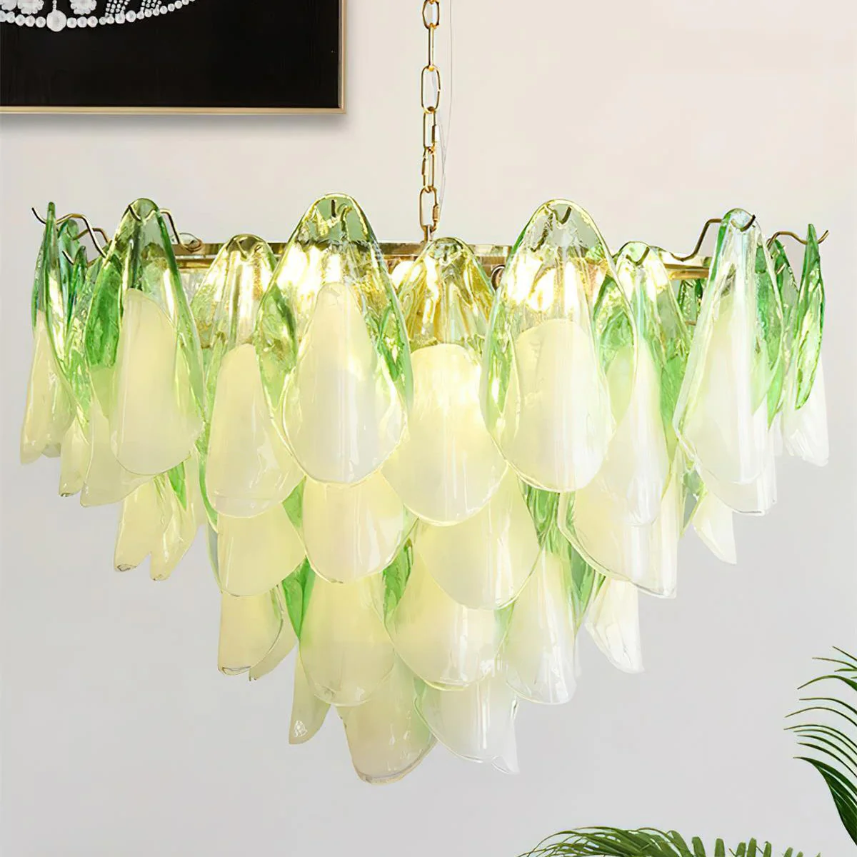 Caia Murano Glass Chandelier for Living Room - Image 24