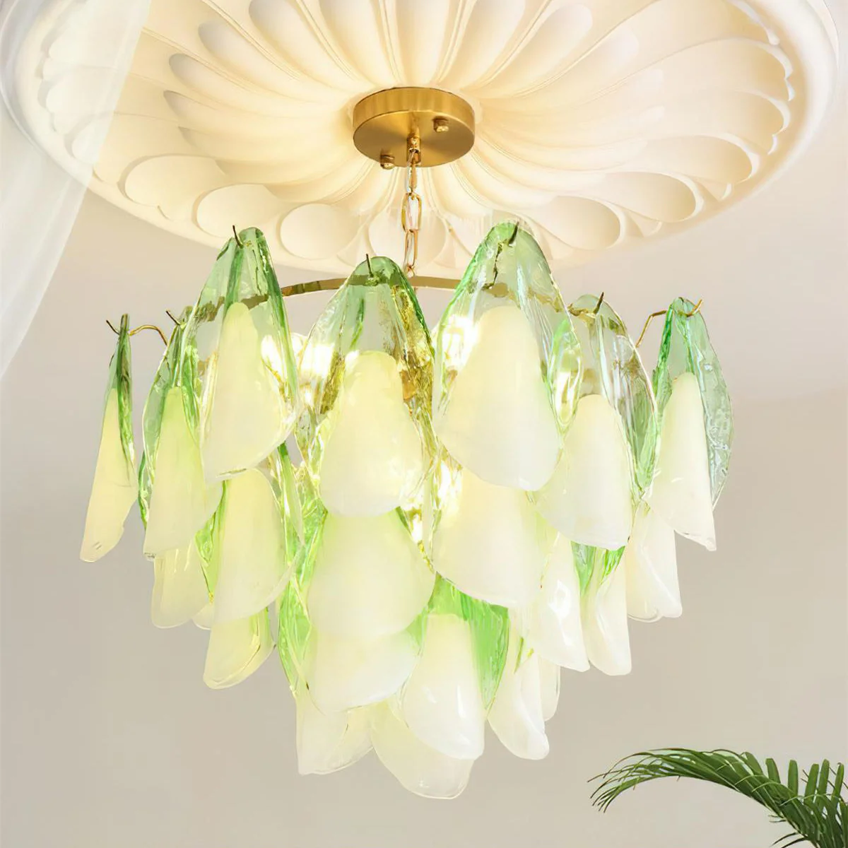 Caia Murano Glass Chandelier for Living Room - Image 29