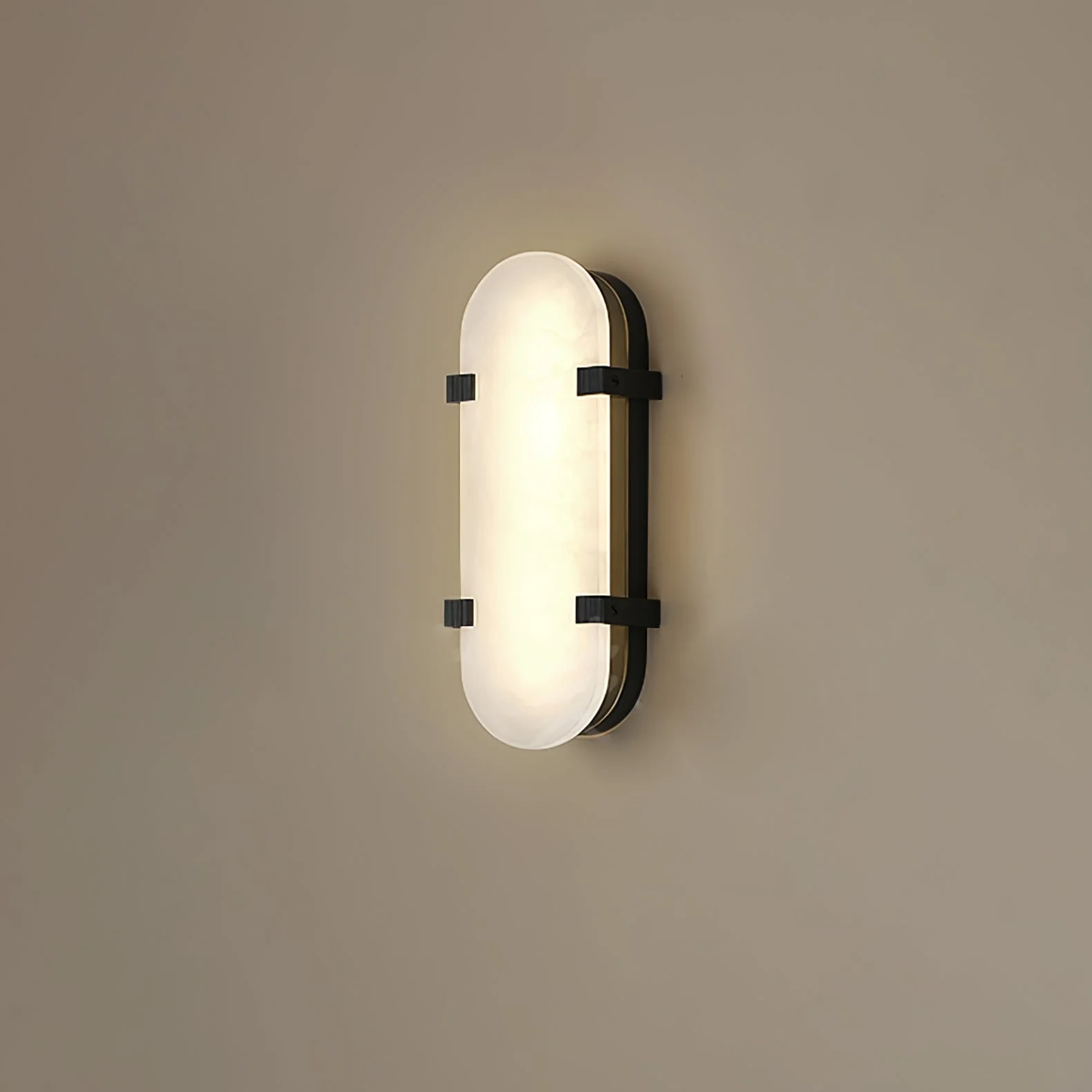 Calla Alabaster Wall Sconce - Image 8