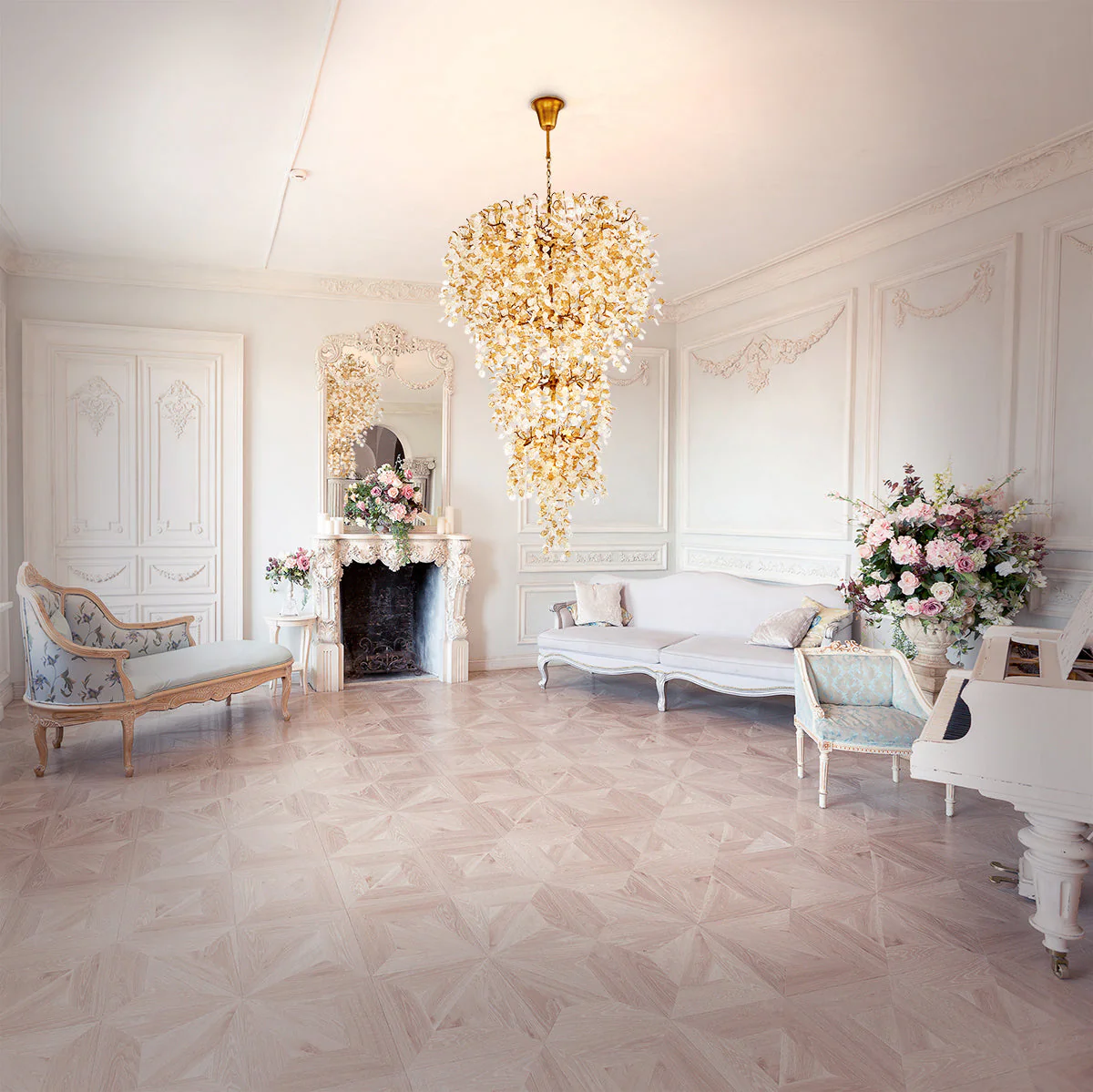 Campobasso Chandelier  33 Lights 76 Inches Grand Chandelier - Image 5