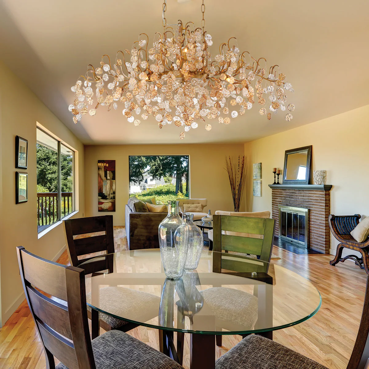 Campobasso Chandelier 10 Light 45" - Image 2