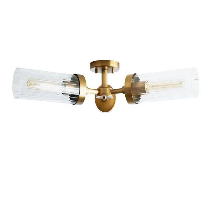 Cand Glass Round Flushmount - Image 3