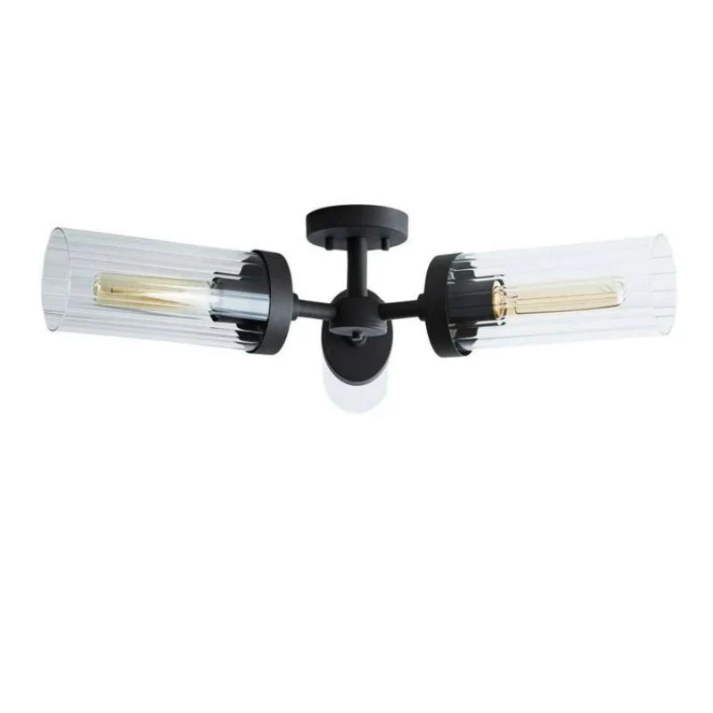 Cand Glass Round Flushmount - Image 4