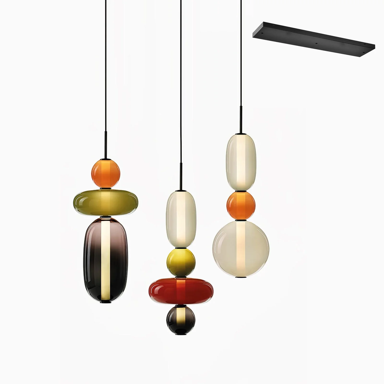 Candied Glass Combo Pendant Light - Image 103