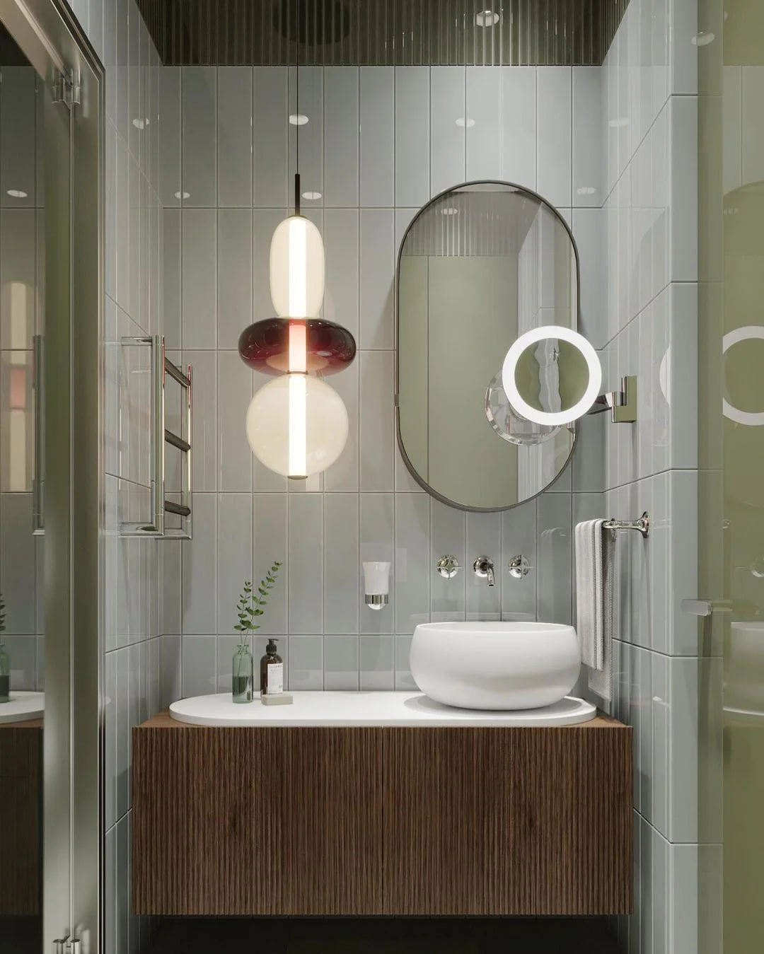 Candied Glass Combo Pendant Light - Image 12