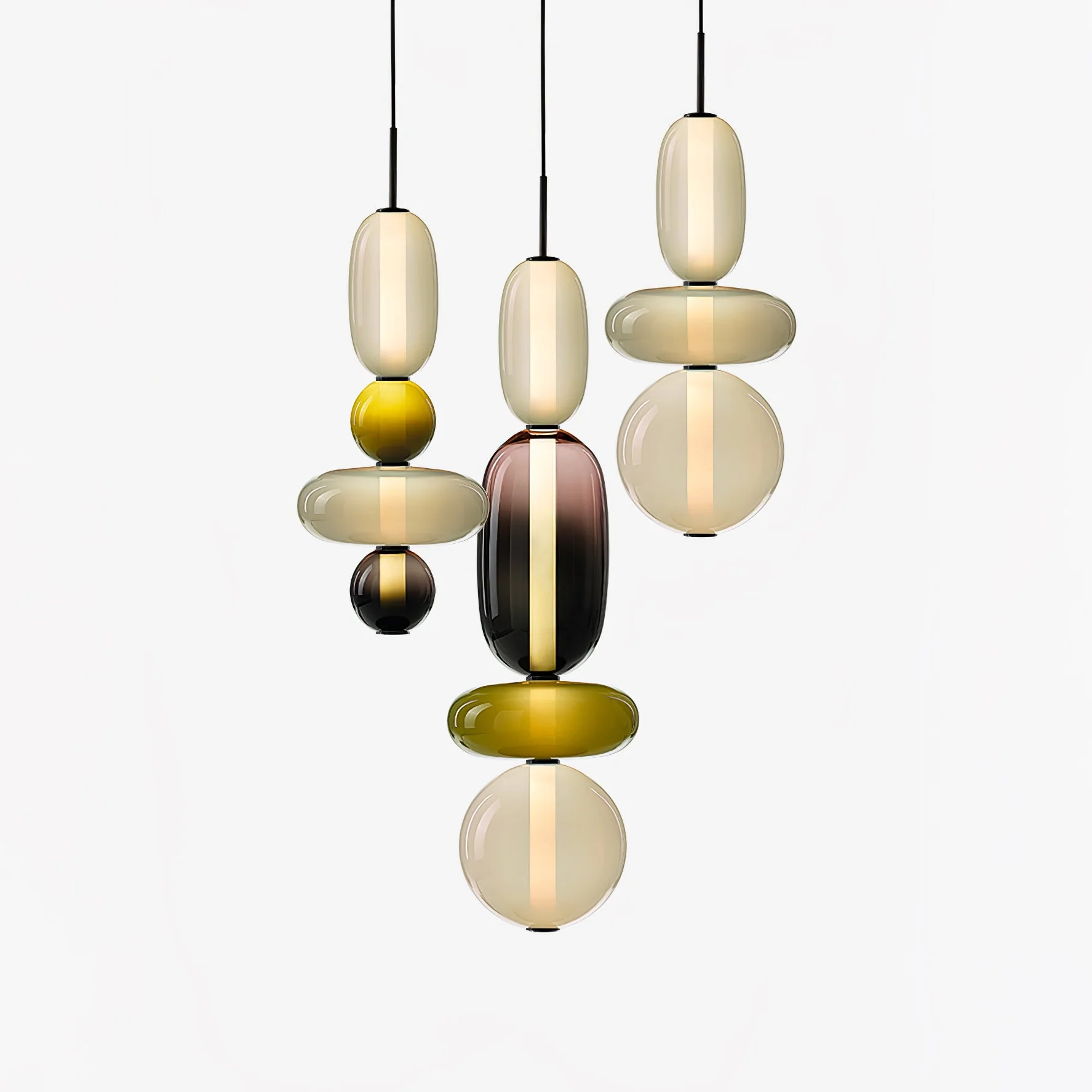 Candied Glass Combo Pendant Light - Image 25