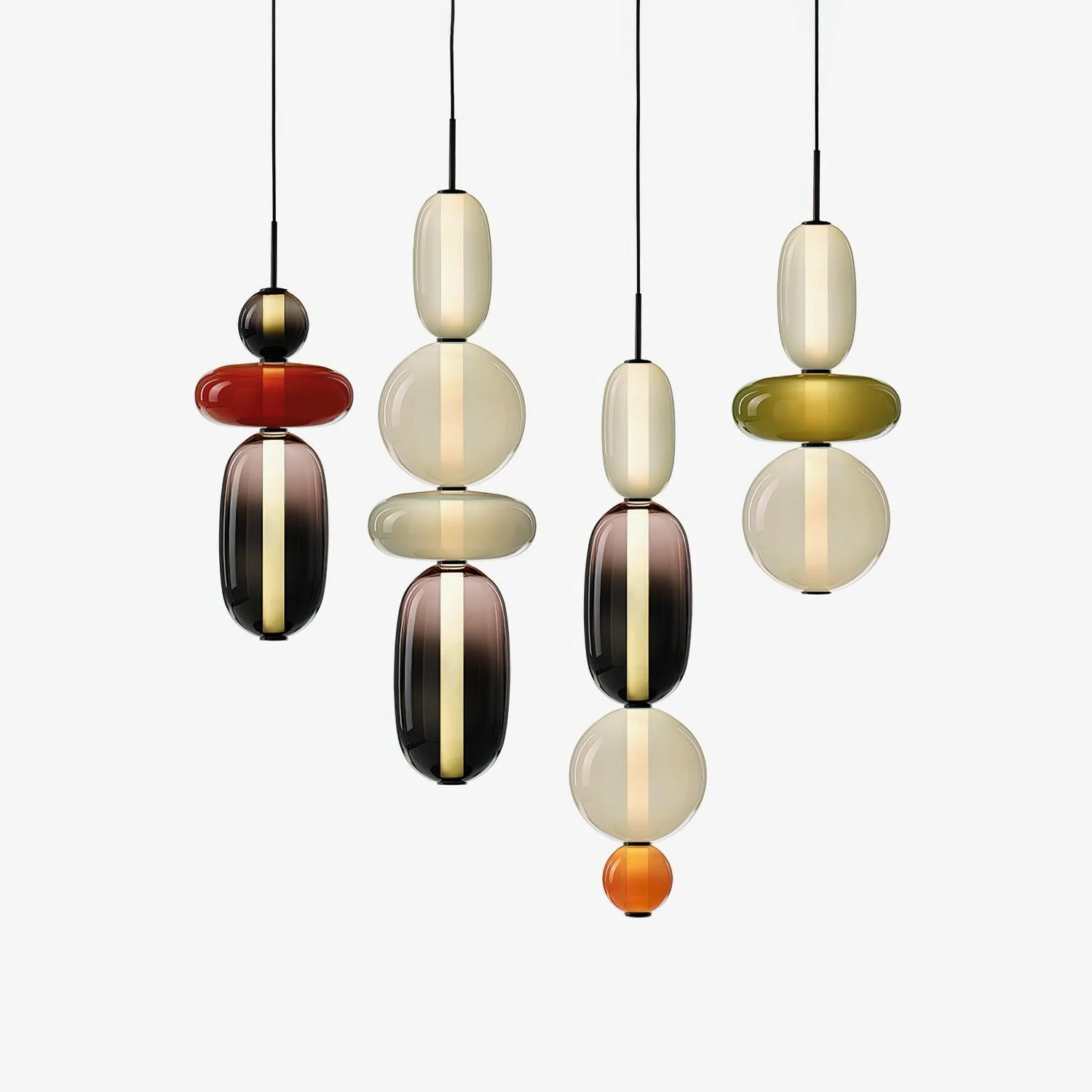 Candied Glass Combo Pendant Light - Image 3
