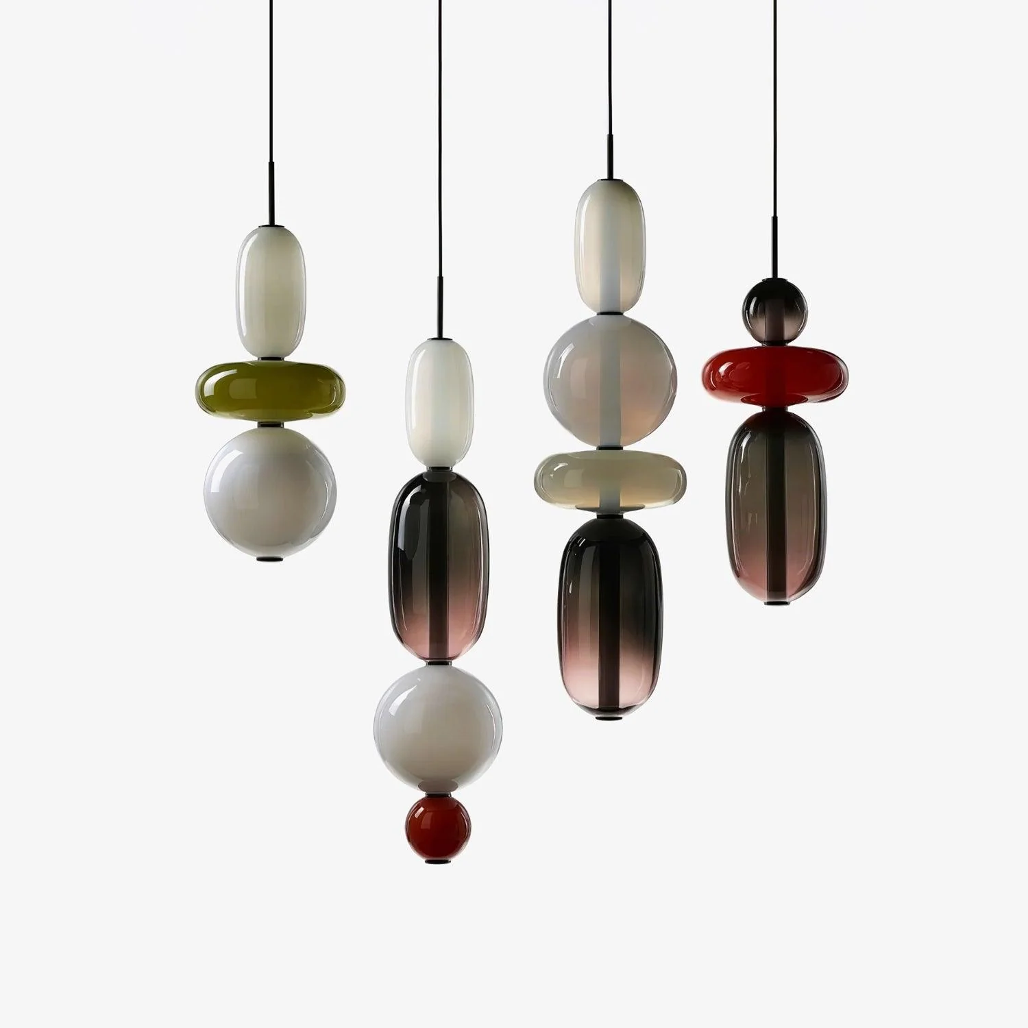 Candied Glass Combo Pendant Light - Image 32