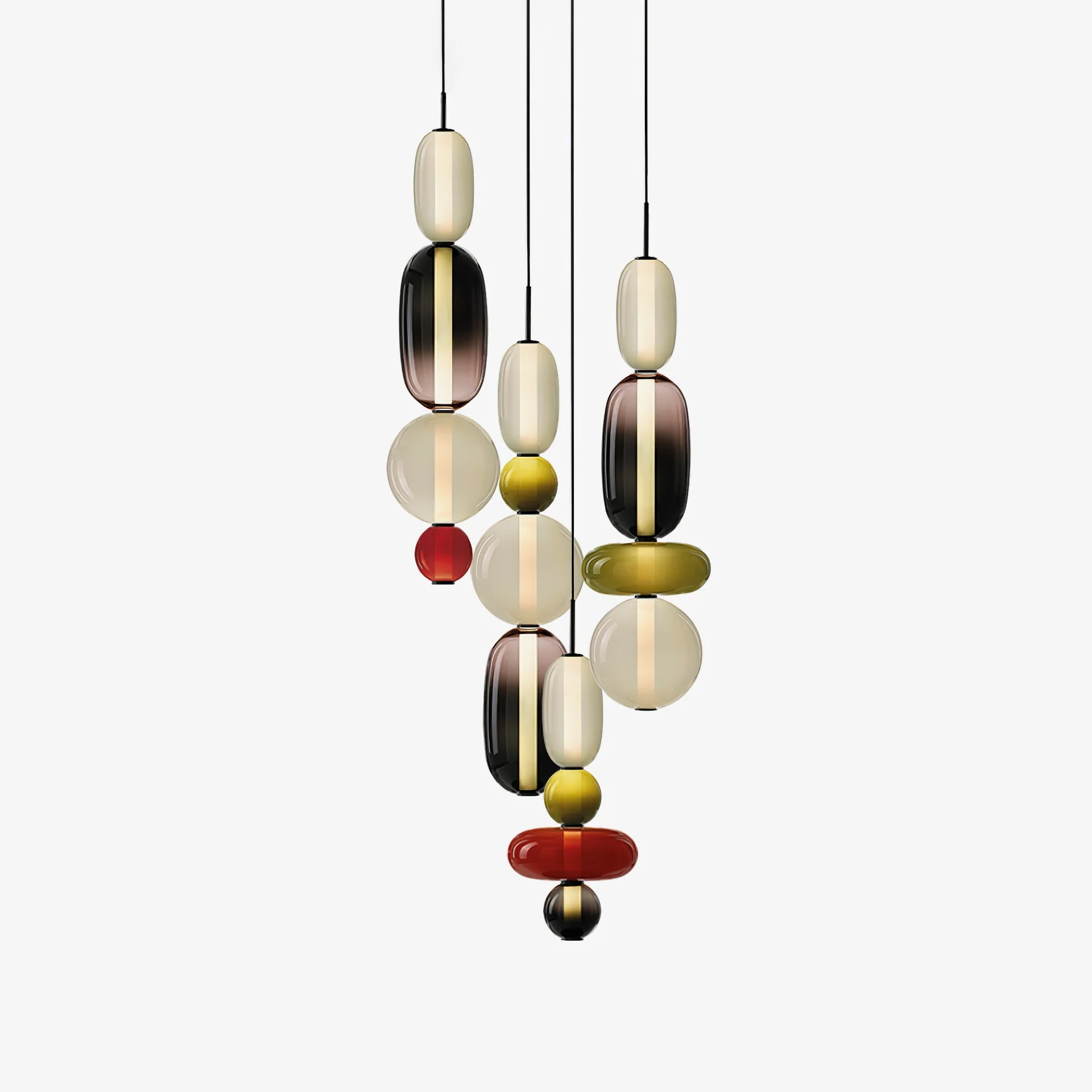 Candied Glass Combo Pendant Light - Image 34