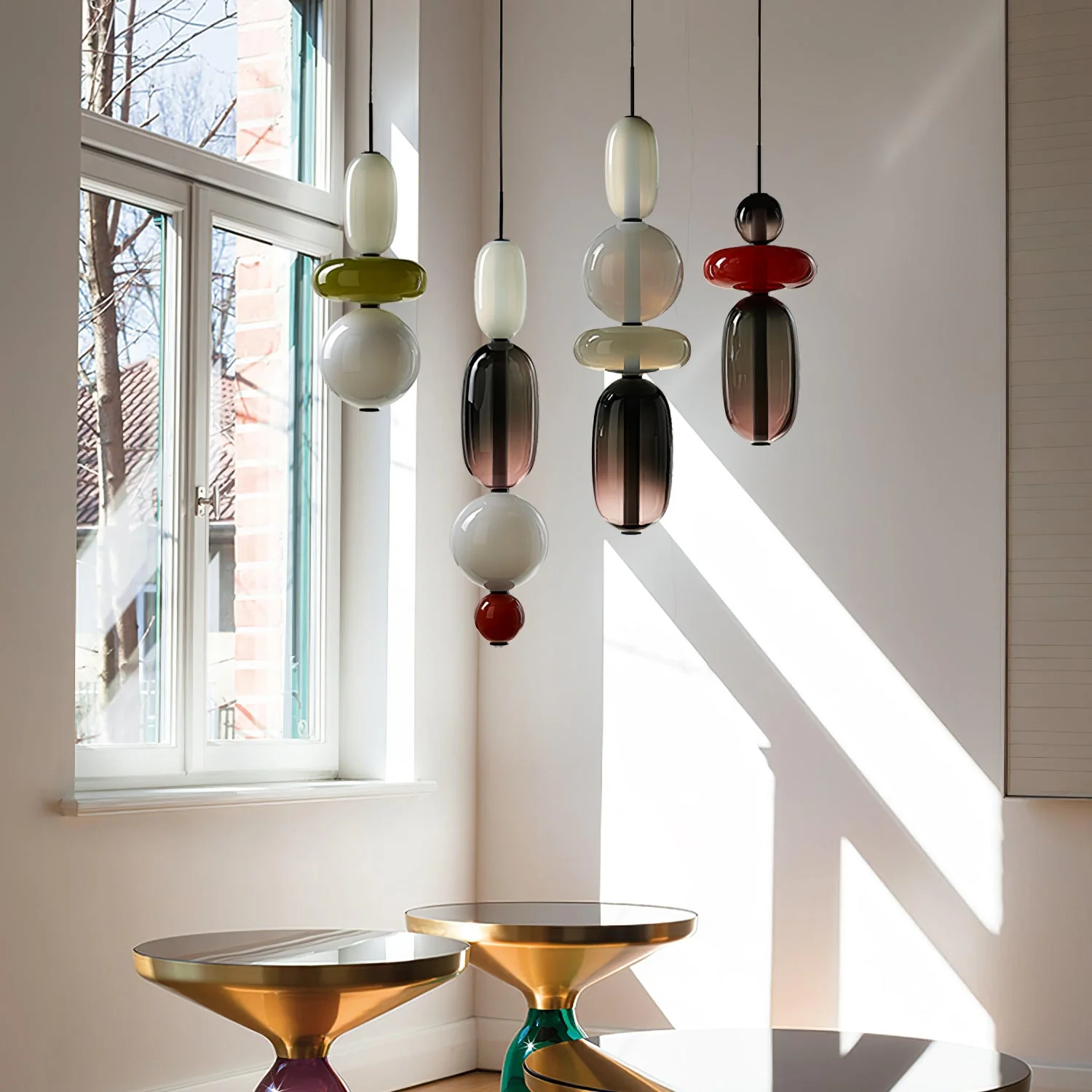 Candied Glass Combo Pendant Light - Image 4