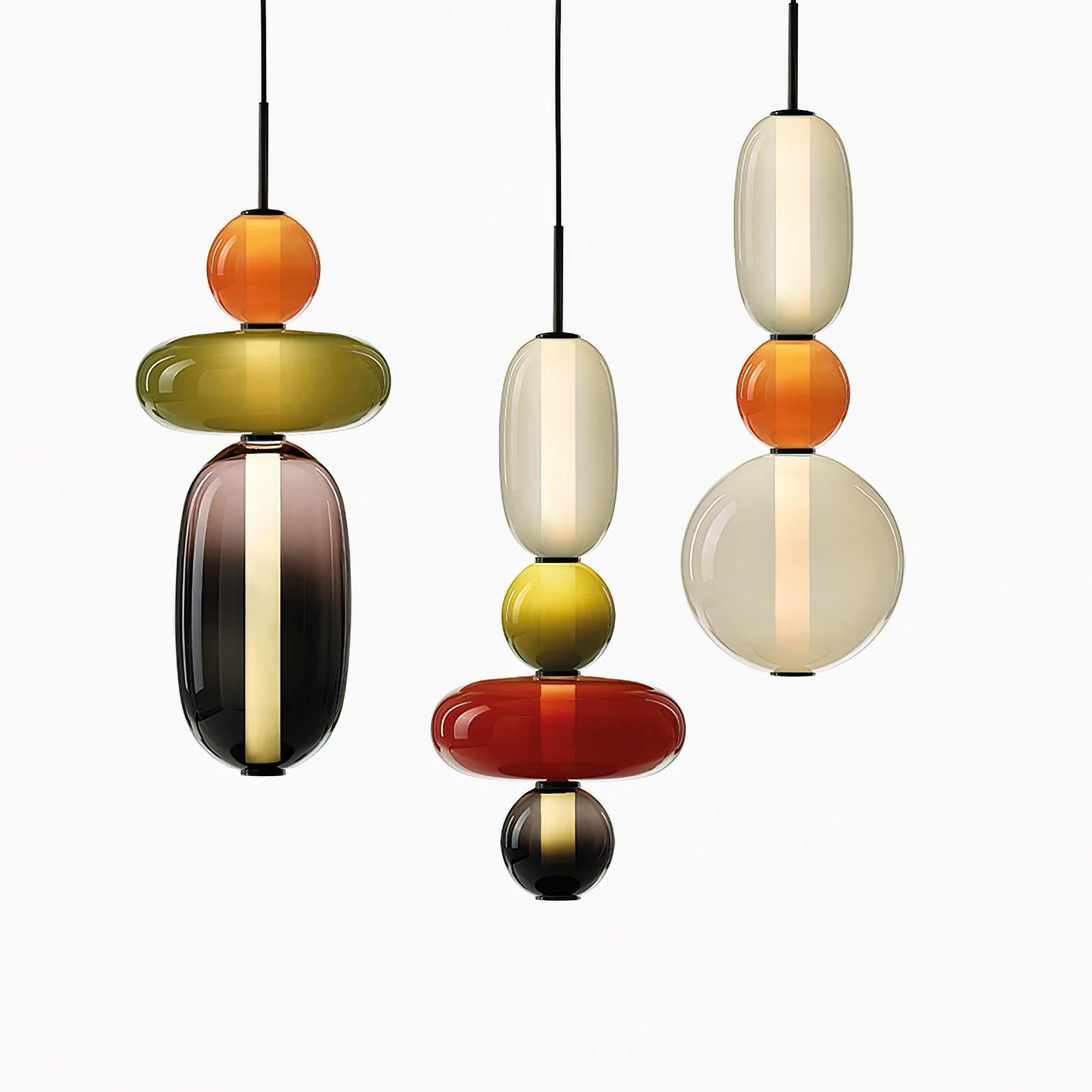 Candied Glass Combo Pendant Light - Image 45