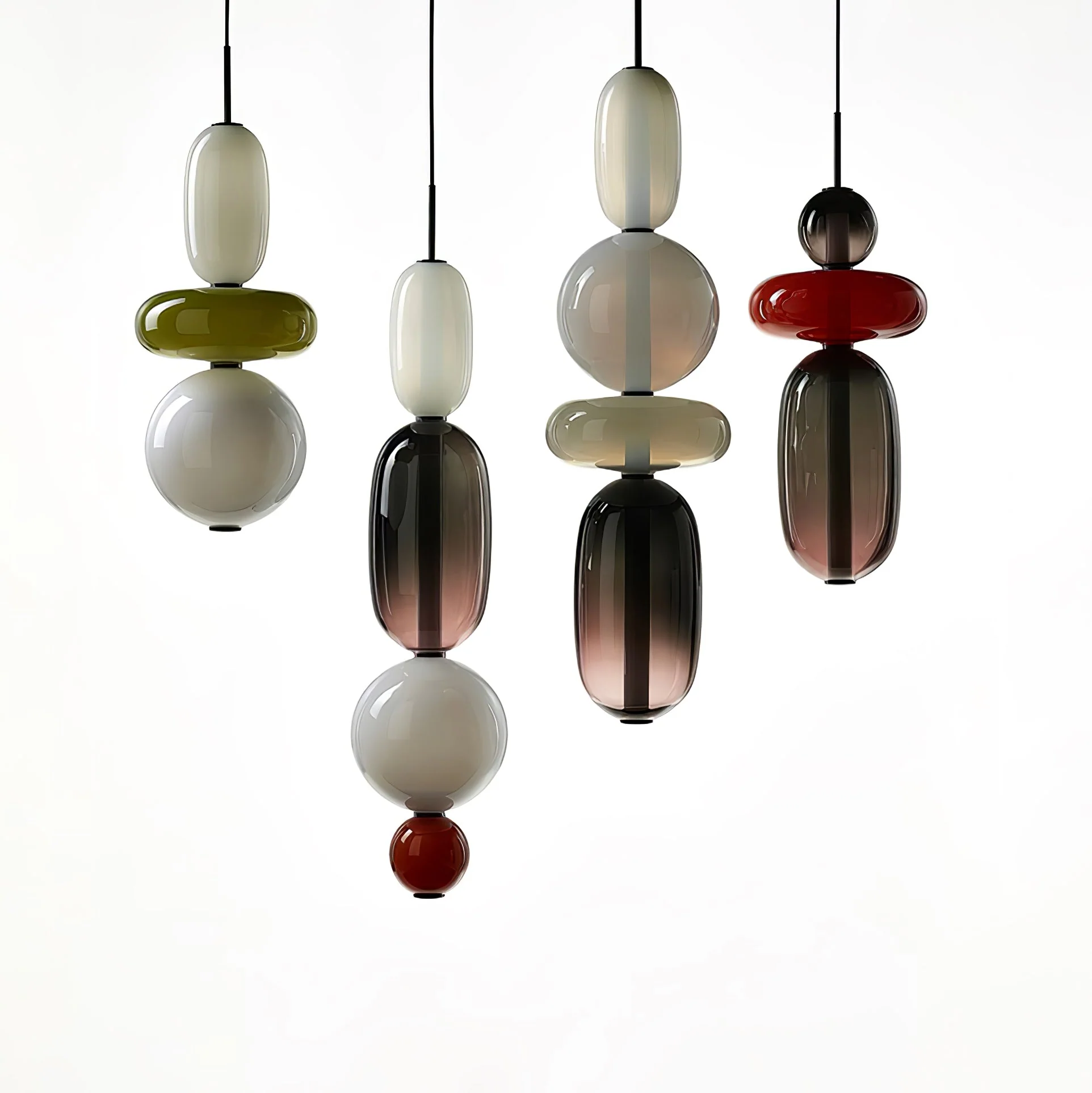 Candied Glass Combo Pendant Light - Image 59