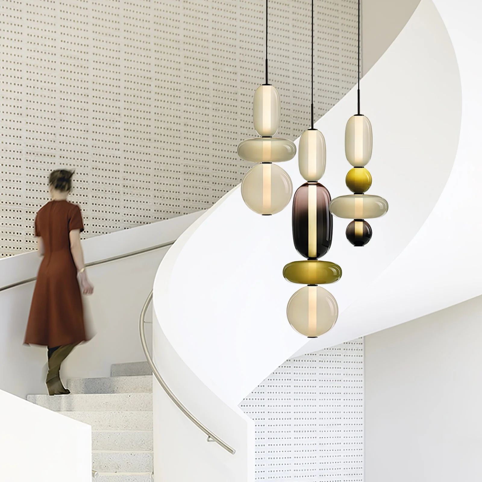 Candied Glass Combo Pendant Light - Image 60