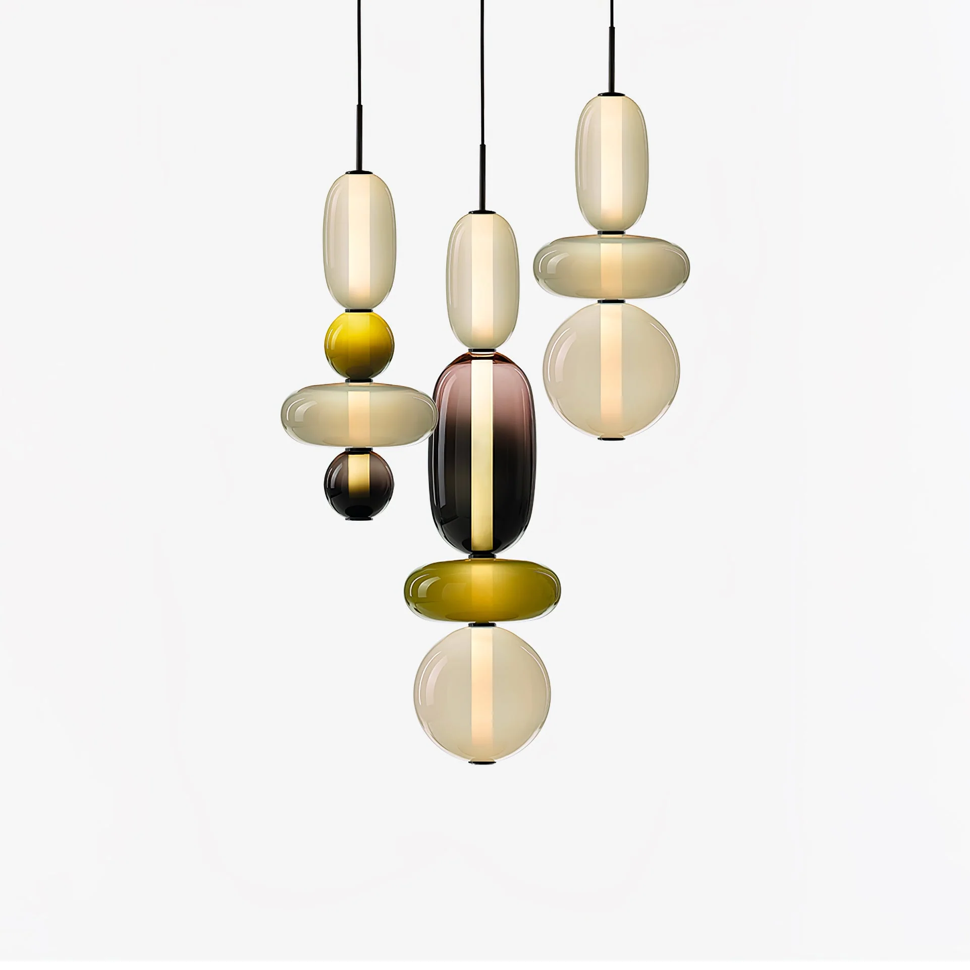 Candied Glass Combo Pendant Light - Image 63