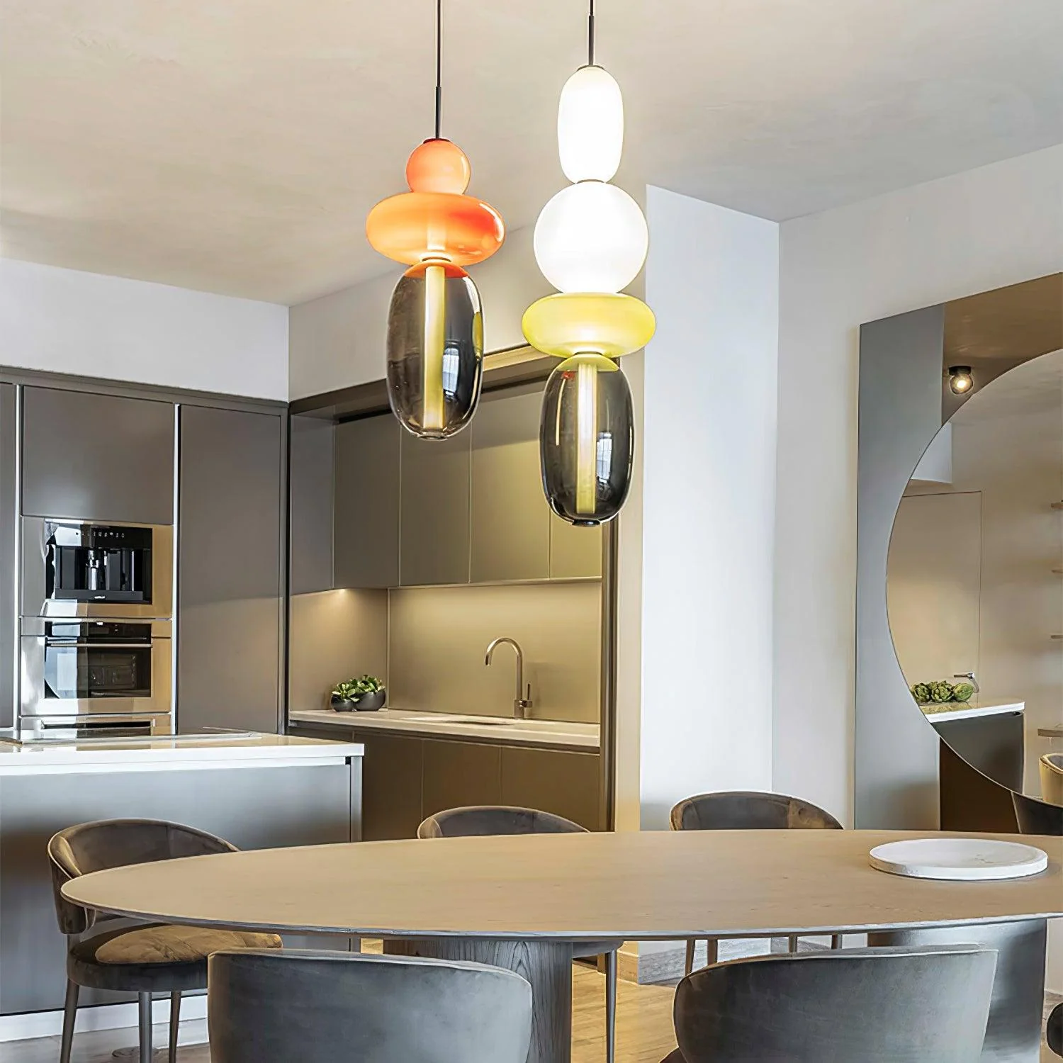 Candied Glass Combo Pendant Light - Image 69