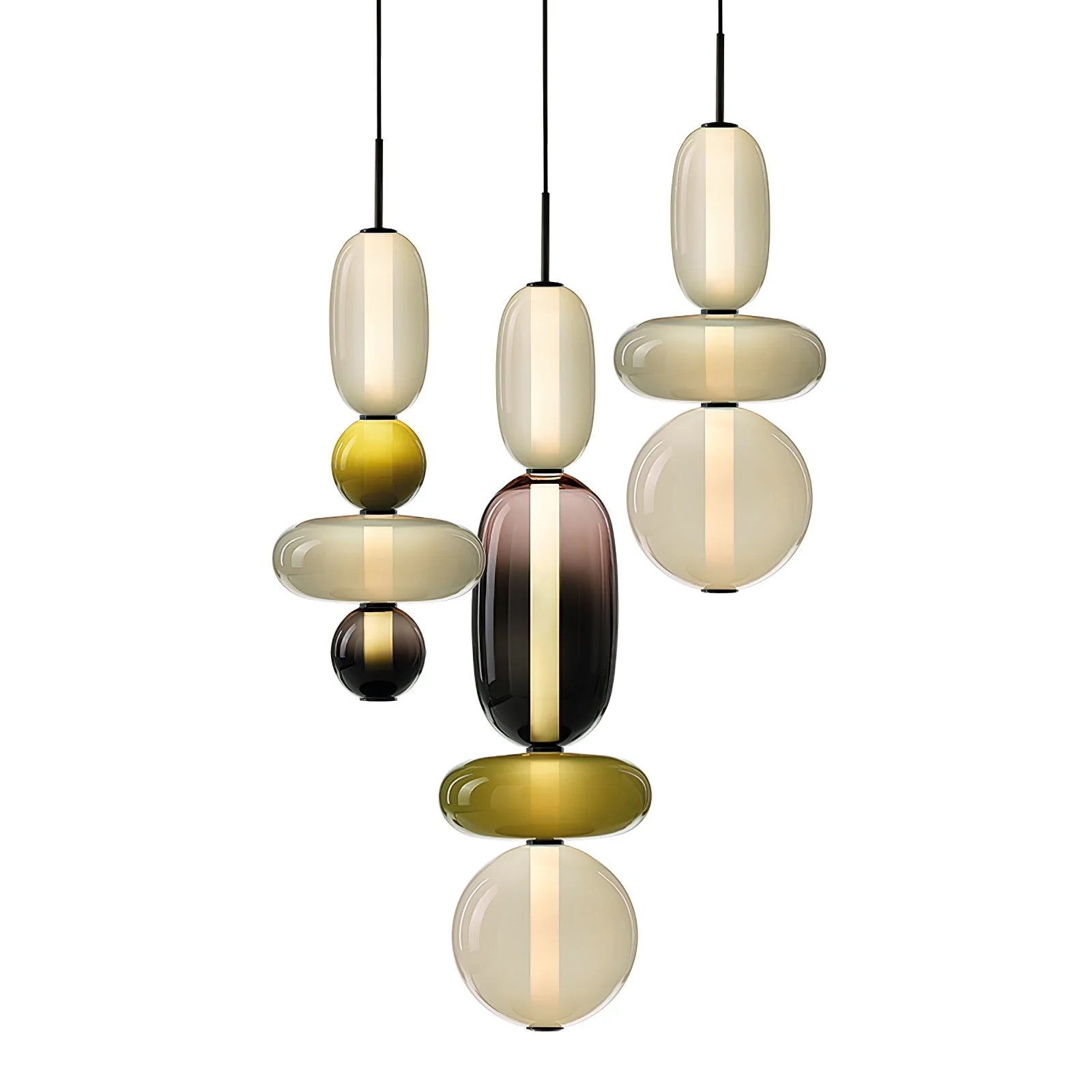 Candied Glass Combo Pendant Light - Image 74