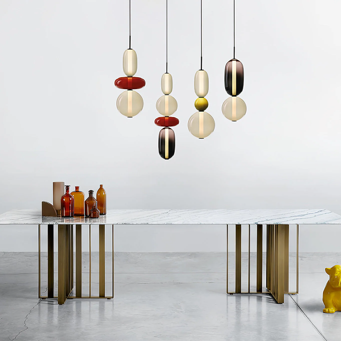 Candied Glass Combo Pendant Light - Image 80