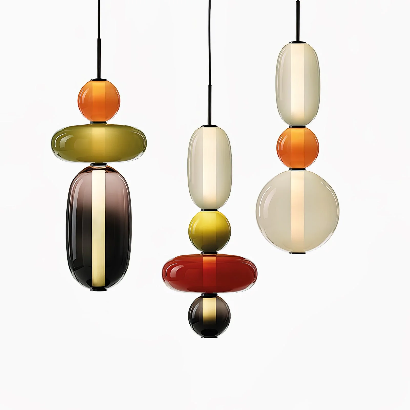 Candied Glass Combo Pendant Light - Image 83