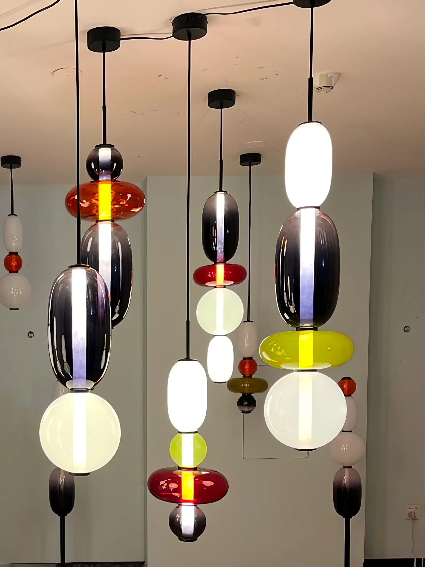 Candied Glass Combo Pendant Light - Image 84