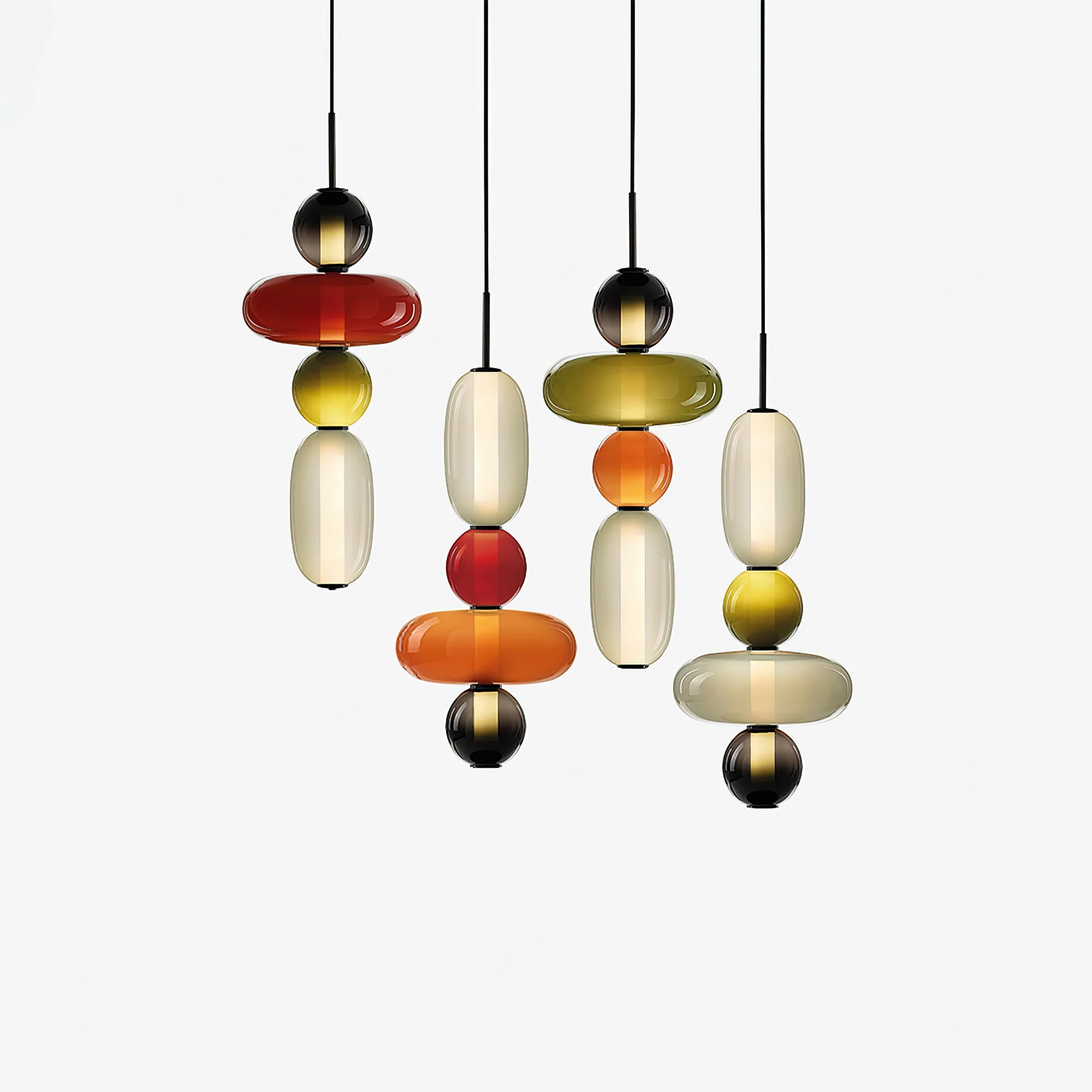 Candied Glass Combo Pendant Light - Image 85