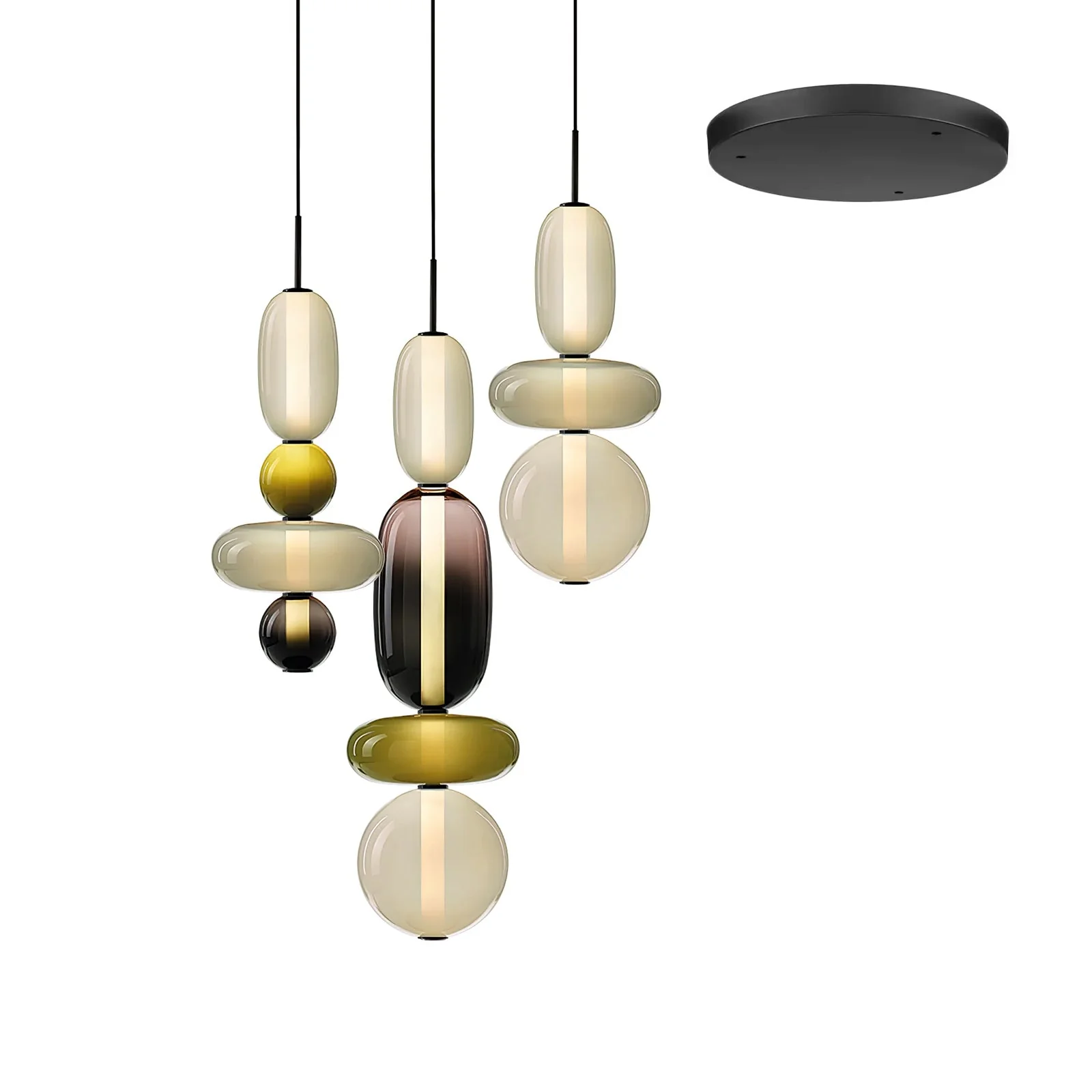 Candied Glass Combo Pendant Light - Image 88