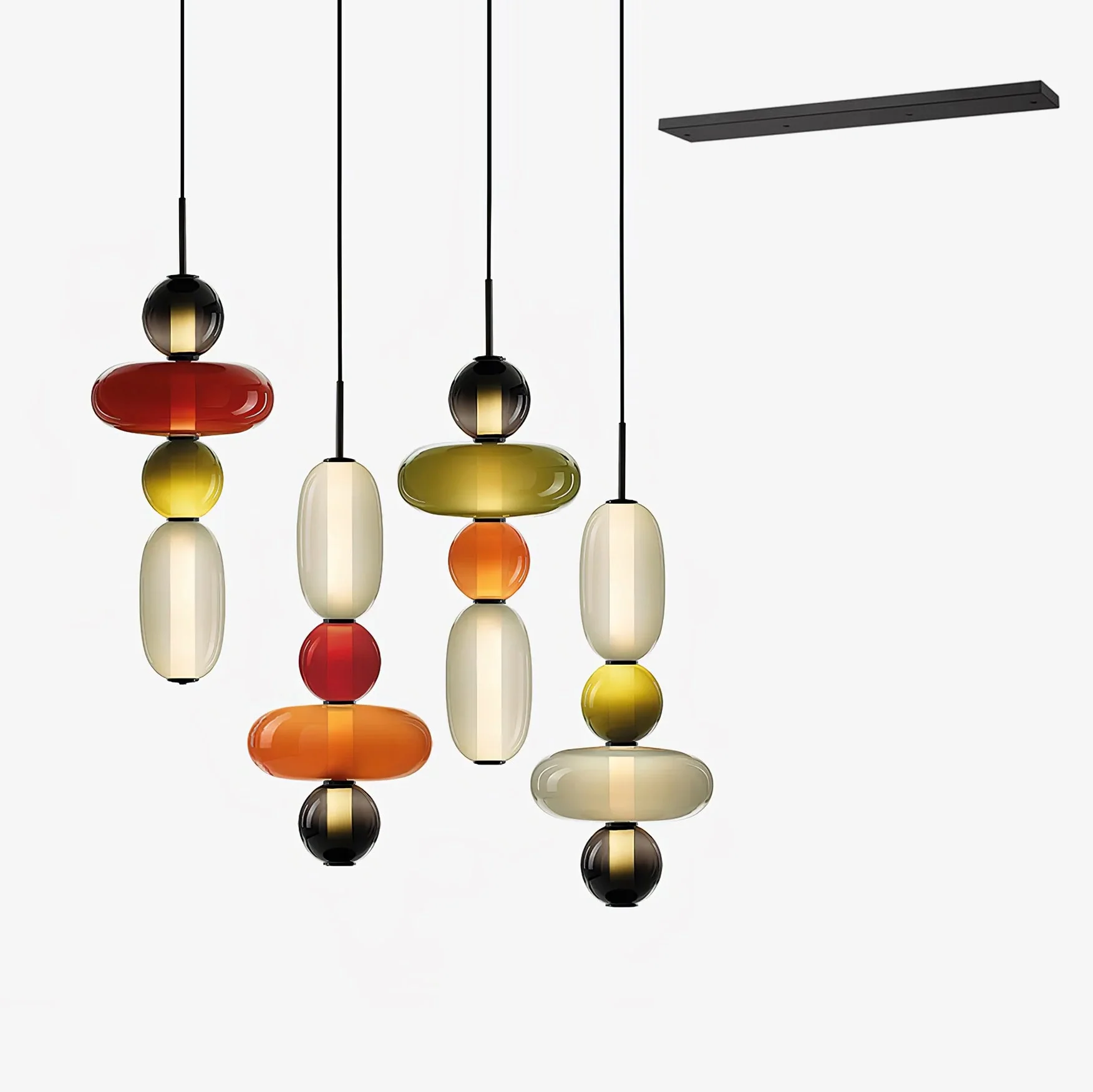 Candied Glass Combo Pendant Light - Image 92