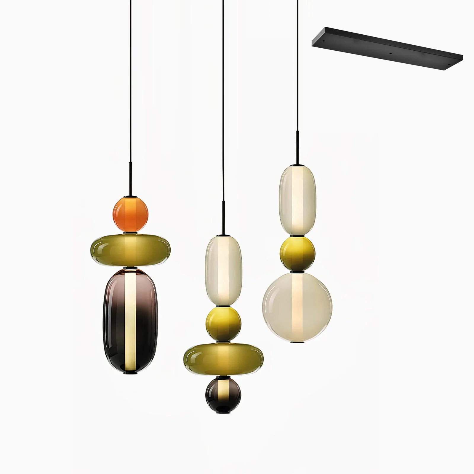 Candied Glass Combo Pendant Light - Image 98