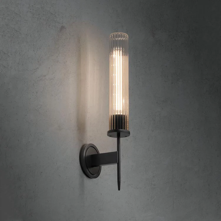 Candles Glass Shade Wall Sconce - Image 10