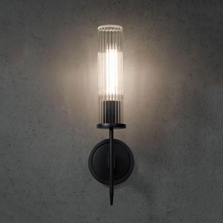 Candles Glass Shade Wall Sconce - Image 5