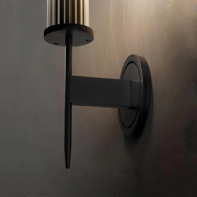 Candles Glass Shade Wall Sconce - Image 6