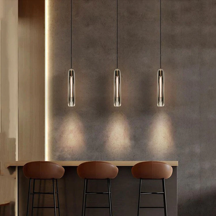 Cano Smoke Crystal Shade Pendant Light - Image 6