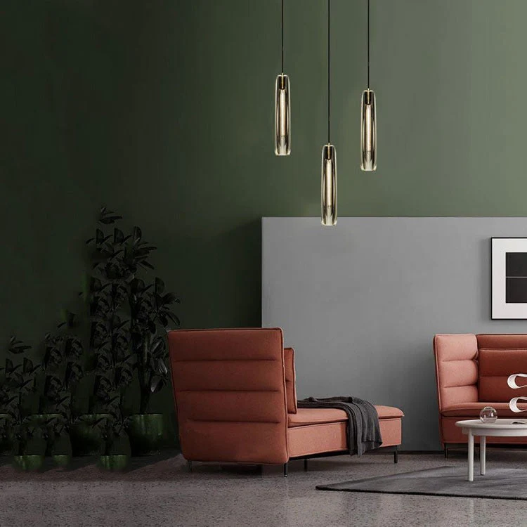 Cano Smoke Crystal Shade Pendant Light - Image 9