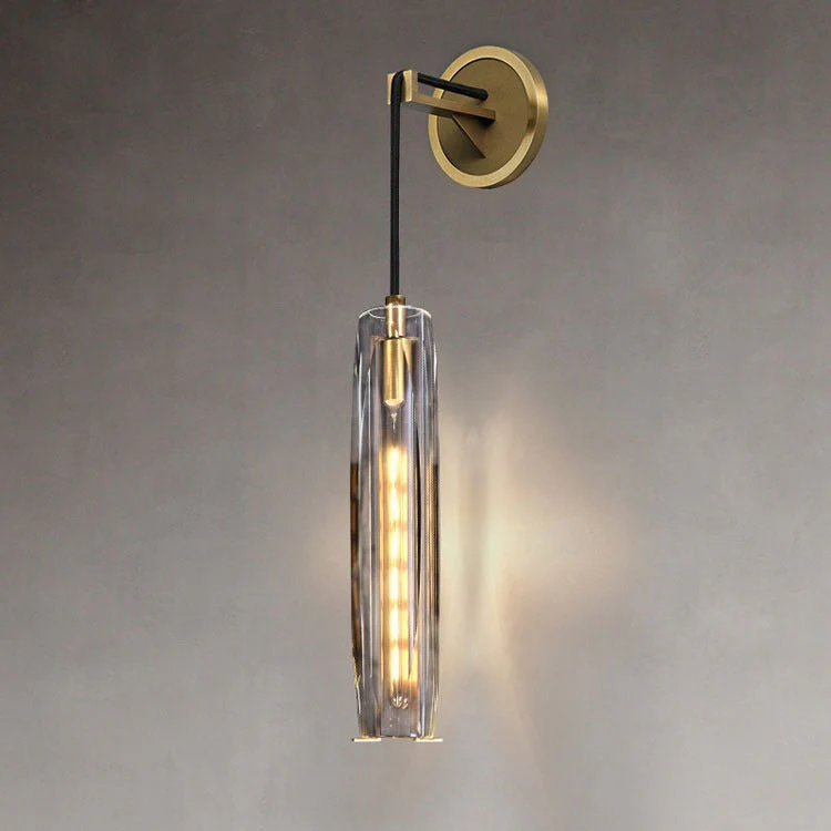 Cano Smoke Crystal Shade Wall Sconce - Image 4