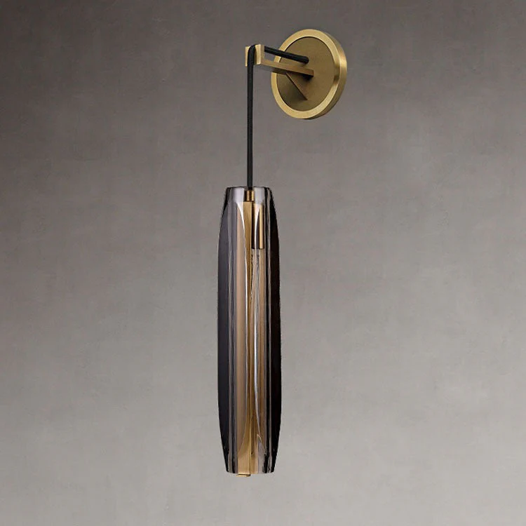 Cano Smoke Crystal Shade Wall Sconce - Image 5