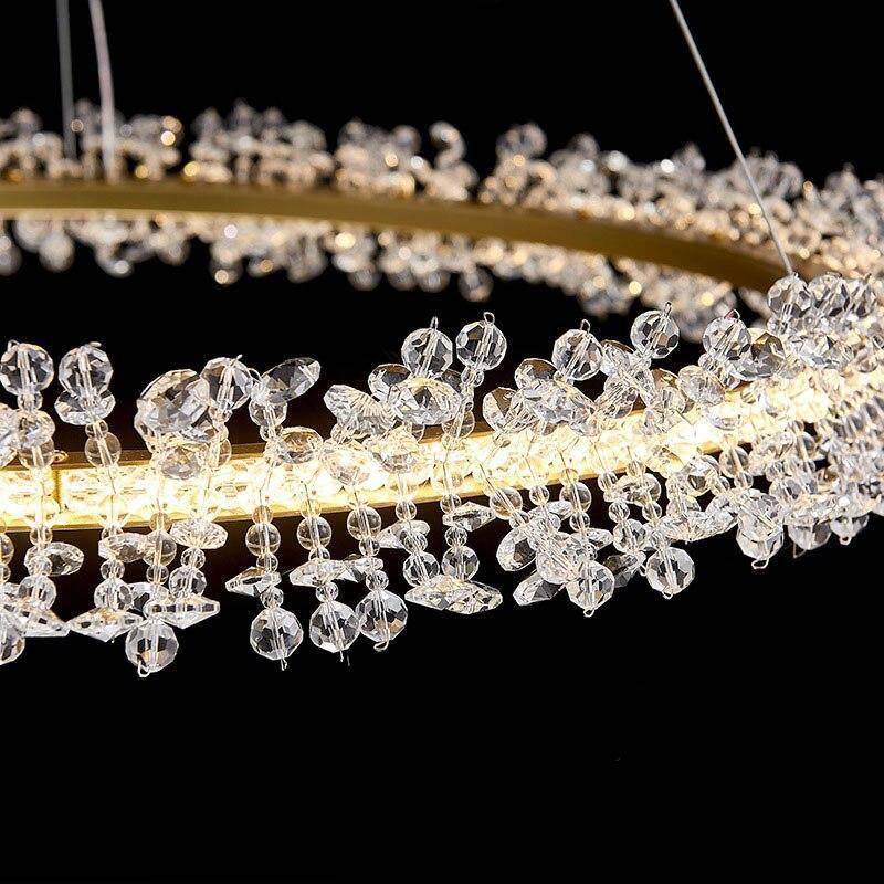 Capri 3-Piece Crystal Chandelier - Image 5