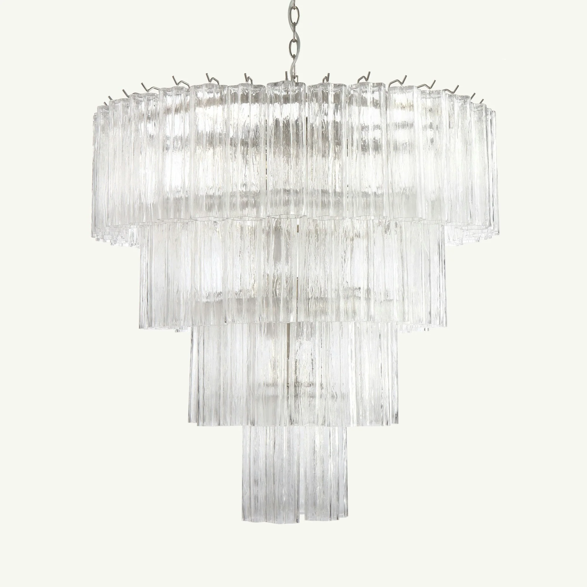 Capri Chandelier 4 Tiers Handblown Glass - Image 5