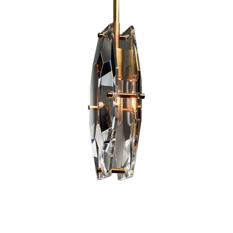 Caro Multi-faceted Crystal Pendant Light - Image 5