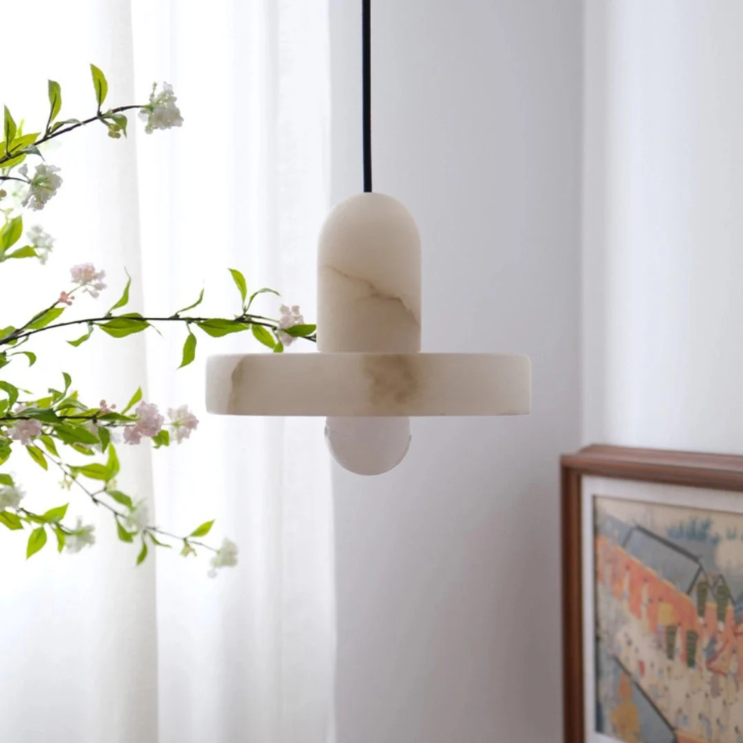 Carrara Alabaster Pendant Lamp - Image 15