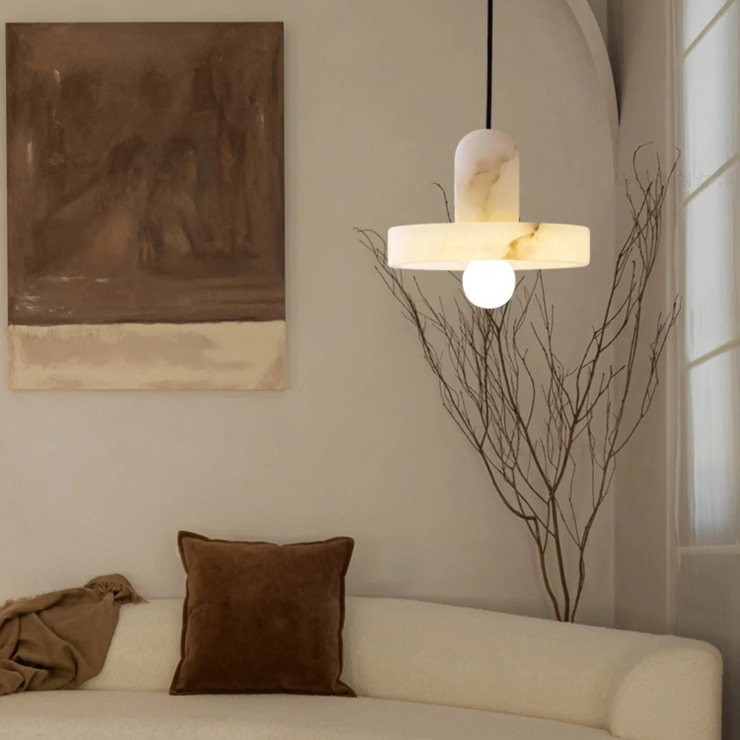 Carrara Alabaster Pendant Lamp - Image 18