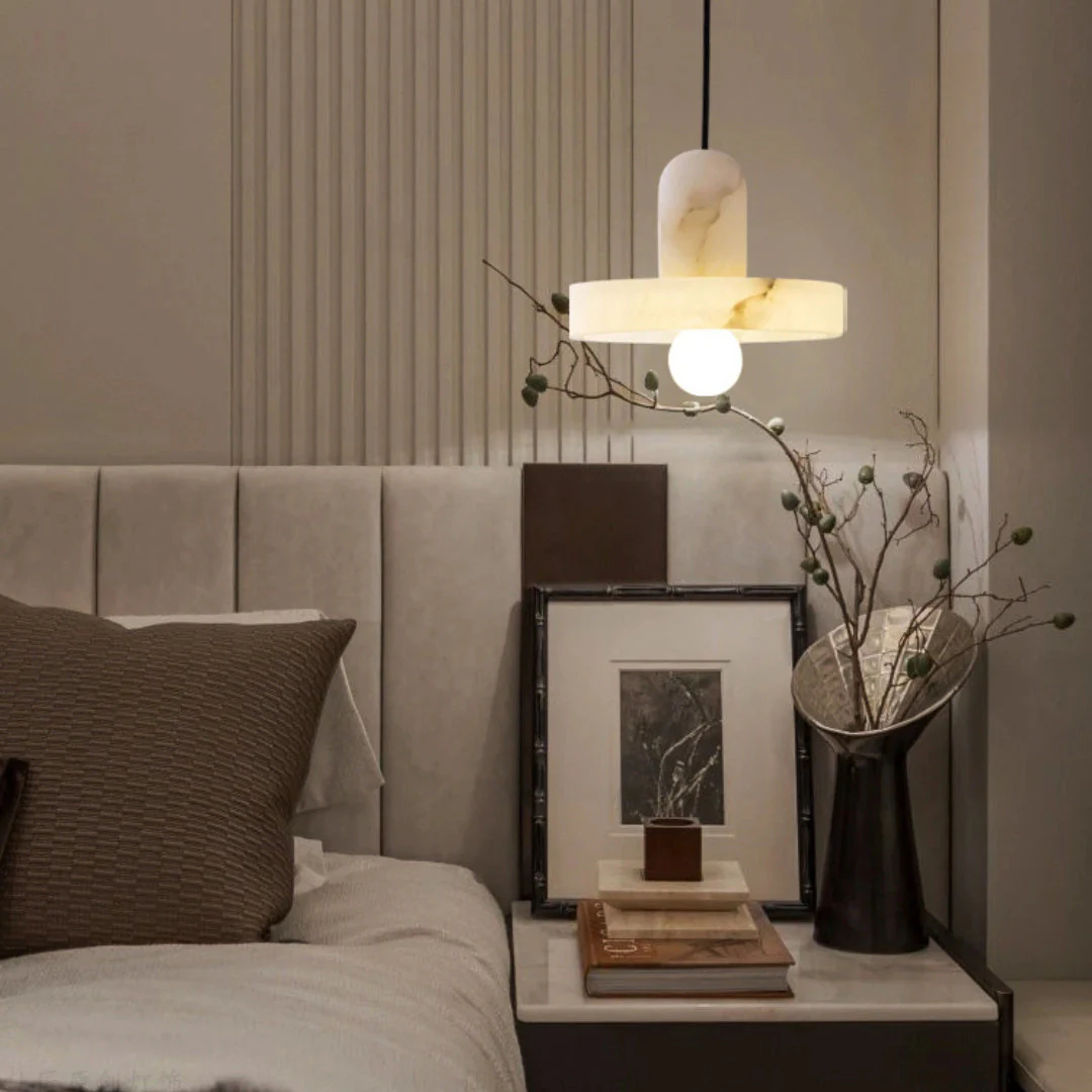 Carrara Alabaster Pendant Lamp - Image 19