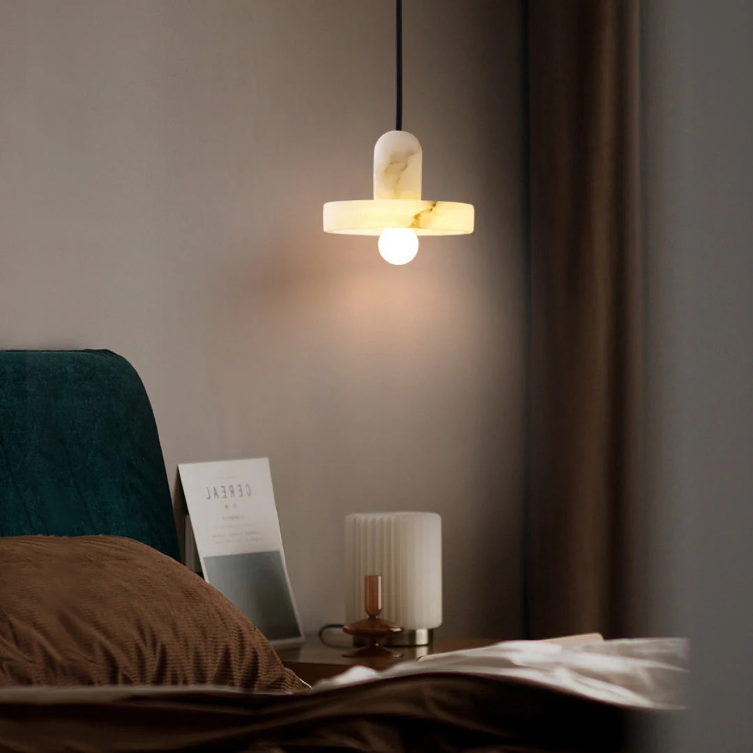 Carrara Alabaster Pendant Lamp - Image 23