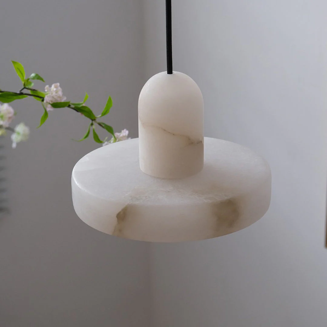 Carrara Alabaster Pendant Lamp - Image 24