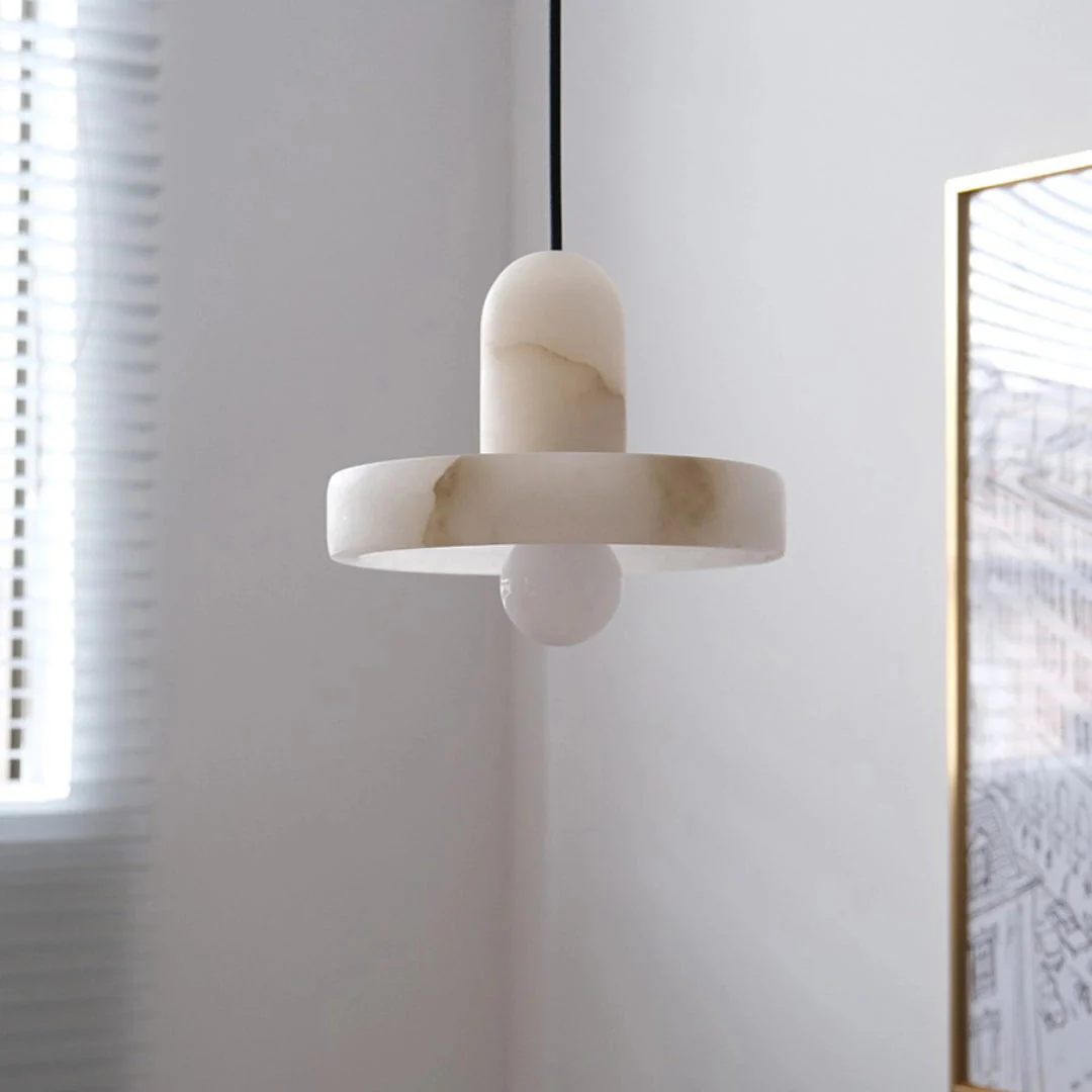 Carrara Alabaster Pendant Lamp - Image 26