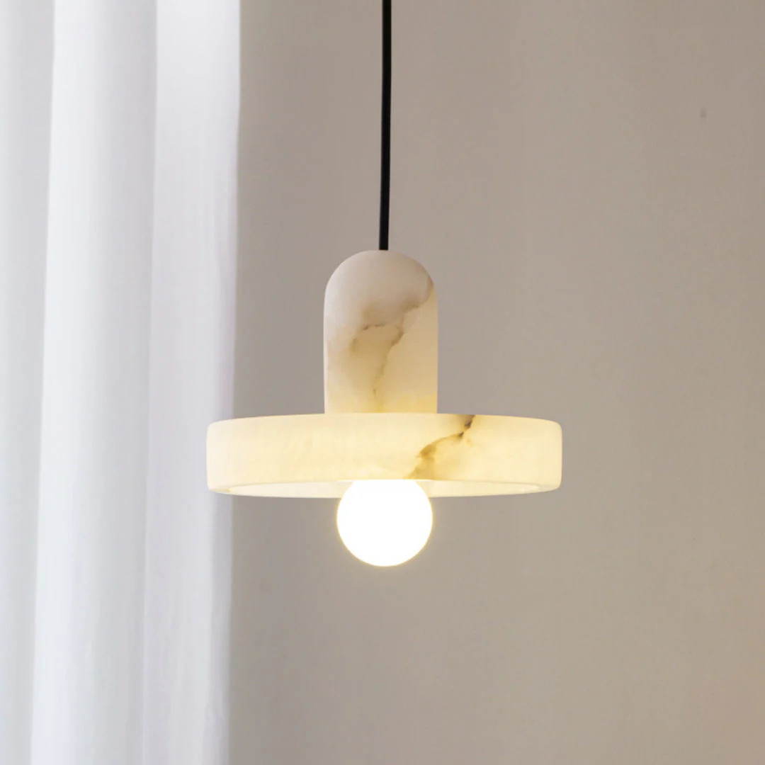 Carrara Alabaster Pendant Lamp - Image 7