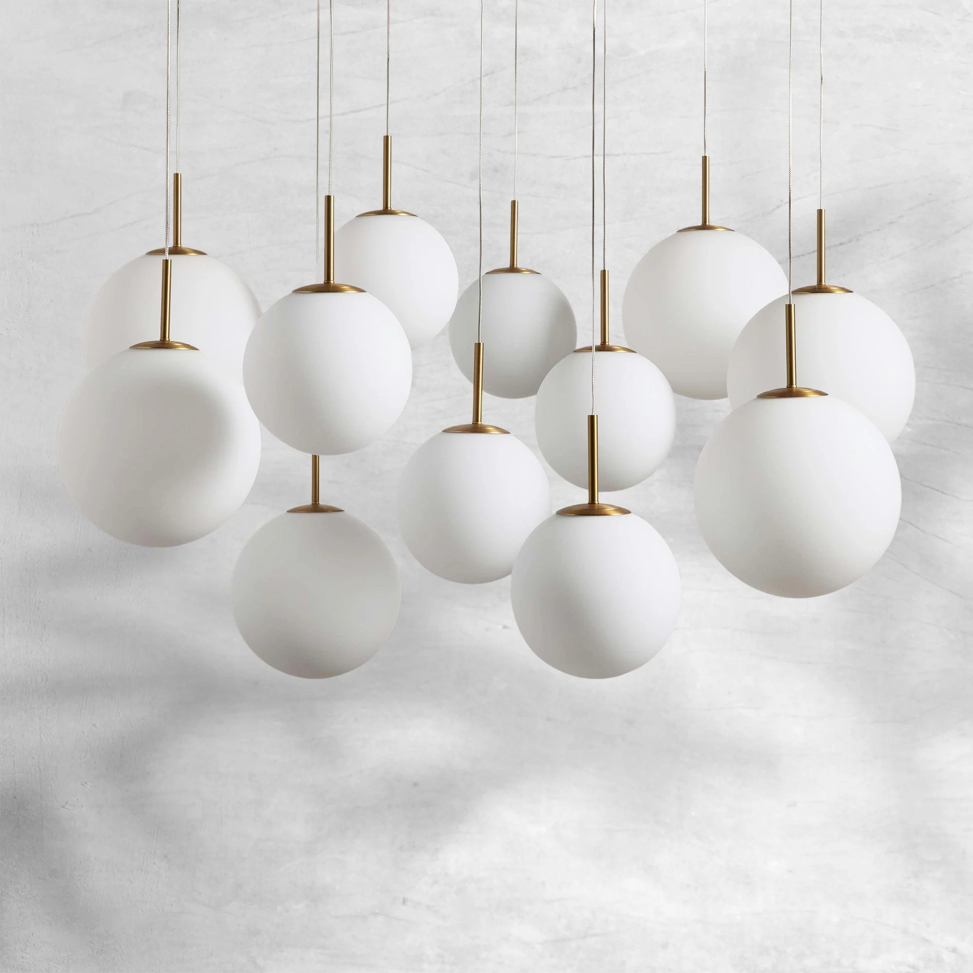 Casen Glass Round Chandelier 20"28"34"43" - Image 20