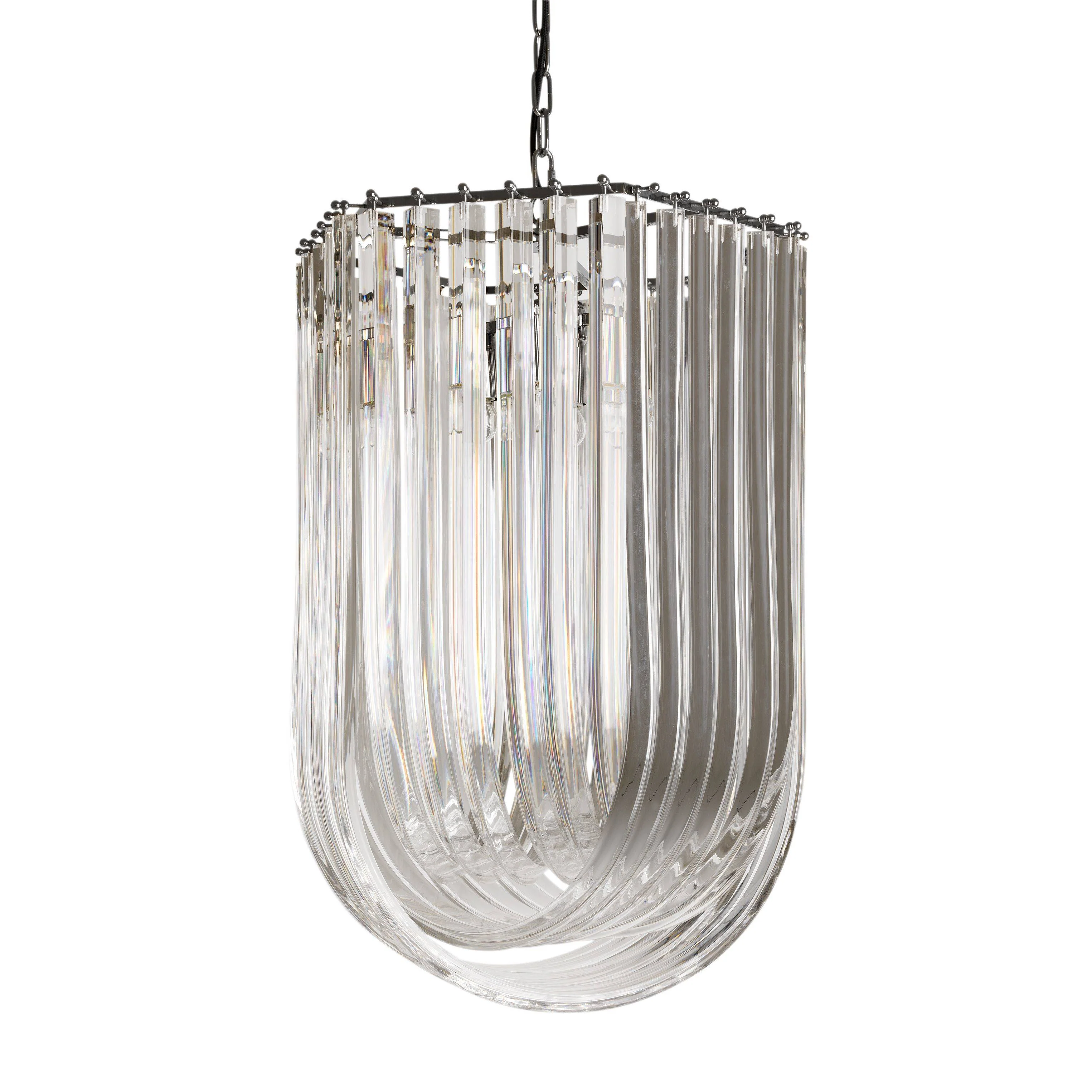 Caserta Modern Chandelier - [Nickel] - Image 2
